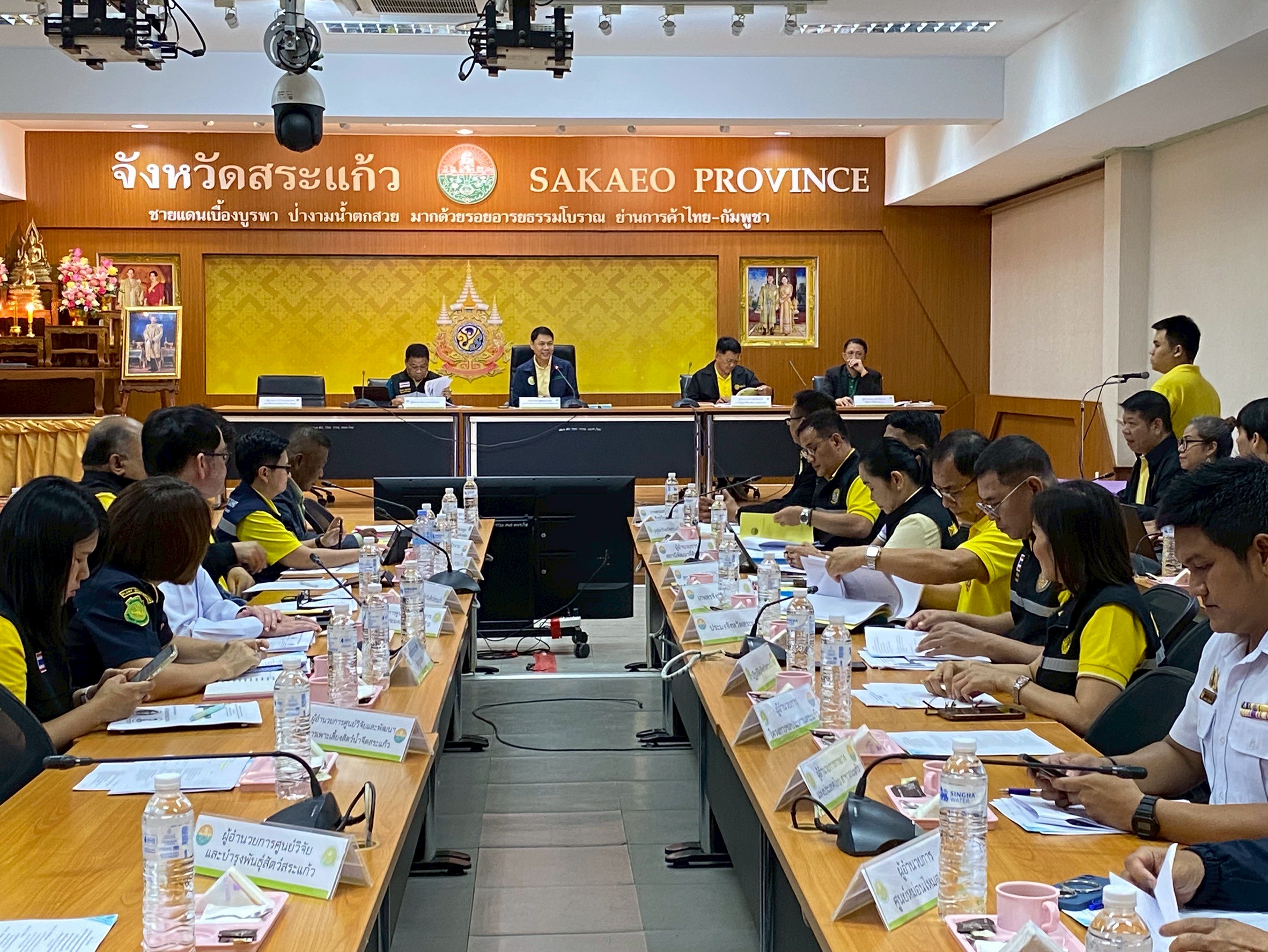 title - ผู้ตรวจราชการกรม ประชุมร่วมผู้ตรวจราชการกระทรวงเกษตรและสหกรณ์ เขตตรวจราชการที่ 9 รอบที่ 2 จ.สระแก้ว